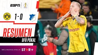 ¡GOL DE REUS Y CLASIFICACIÓN A LOS OCTAVOS DE LA COPA! | B. Dortmund 1-0 Hoffenheim | RESUMEN