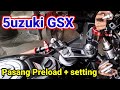 Cara pasang preload Suzuki GSX