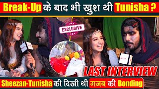 Break-Up के बाद भी Tunisha-Sheezan के बीच नहीं थी दूरी ? | Tunisha Sharma Last Interview
