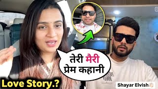 😍 : Kirti Mehra Relationship With Elvish Yadav Or Ajju0008 Proof | Elvish Yadav Shayar.!?