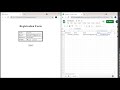 How to submit HTML form data to google spreadsheet?