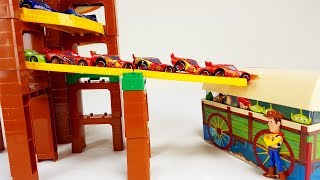 Toy Story But Every Time Woody Hits Something The Roblox Death Sound - disney pixar cars3 tomica learn colors spiral tower lane into the toy story treasure chest
