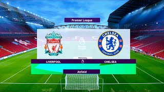 Liverpool vs Chelsea | Anfield | 2020-21 Premier League | PES 2021