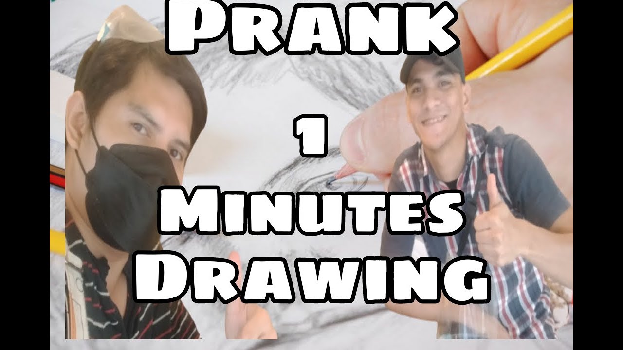 1minute Drawing In The Public Prank Youtube