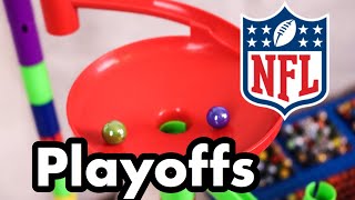 Marble Race: NFL Playoffs 2020 - Who Won the Super Bowl? | Premier Marble Racing