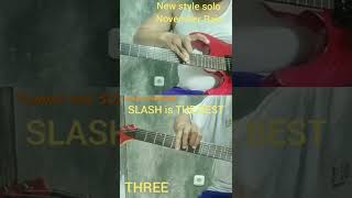 3/4 NEW STYLE LEAD NOVEMBER RAIN cover solo #musician #music #song
