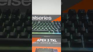 Unboxing Steelseries Apex 3 TKL keyboard #shorts #keyboard #gamers #steelseries #ps5