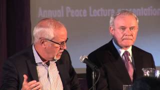 Martin McGuinness visits Warrington to give Peace lecture