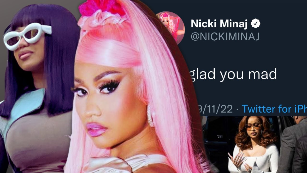 Cardi B & Nicki Minaj Back & Fourth Twitter - YouTube