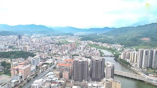 Aerial Photography of Lianping County, Heyuan, Guangdong, Called Guangdong’s \