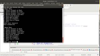 Double Ended Queue and Deque using STL in C++