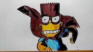 How To Draw Bart (from The Simpsons) / Как нарисовать Барта