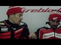 hayden and van der mark first honda world superbike test