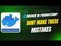 Top 8 Docker best practices for Production | Must know Docker Best Practices | Docker FAQ