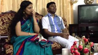 Santheep n Gliji's post marriage - Ragging 2