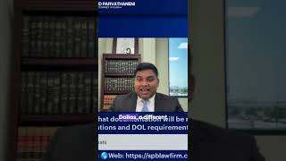 Understanding H1B Amendment Requirements 📝🔄 #H1BAmendment #H1BVisa #ImmigrationLaw #VisaCompliance