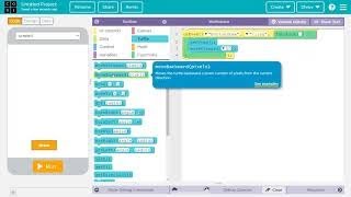 How to use turtle commands | App lab