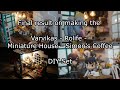 Final Result - DIY set Varvikas Rolife Miniature House Simon's Coffee - mini diorama playhouse doll