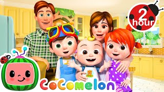 Family Dinner Time Song | Cocomelon  | Family Time! 👨‍👩‍👦 | MOONBUG KIDS