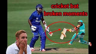 cricket bat broken moments