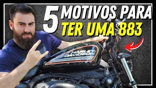 5 MOTIVOS PARA COMPRAR UMA IRON 883 / Veja todos os detalhes CONSUMO, SEGURO E PREÇO / HD SPORTSTER