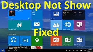 How to Fix Windows 10 Desktop Icons Missing | showing different things