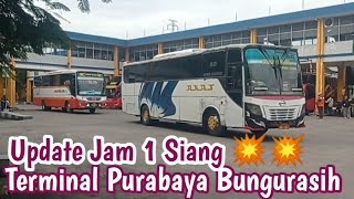 Update Jam 1 Siang🔥🔥Terminal Purabaya Bungurasih