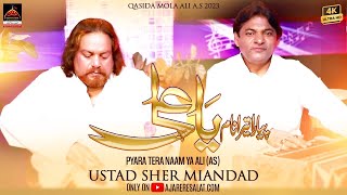 Pyara Tera Naam Ya Ali - Sher Miandad Khan - 2023 | Qasida Mola Ali As