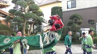 H30-11-3 岩間六所神社祭礼 上町