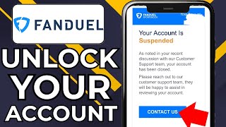 HOW TO FIX FANDUEL ACCOUNT SUSPENDED (2025)