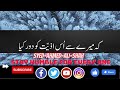 بِسمِ اللہِ الرَّحمٰنِ الرَّحِيم کی برکت