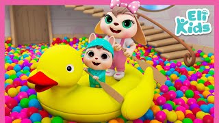 Ball Pit Fun +More | Balls Fill The House | Eli Kids Songs Compilation