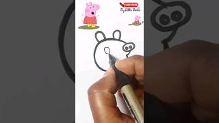 How to draw peppa pig #drawing #shorts #howtodraw #easydrawing #art