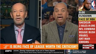 Pardon The Interruption | Wilbon reacts to controversy over LeBron's 'Face of the League' comments