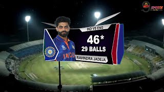 IND vs ENG RAVINDER JADEJA HIGHLIGHTS 2022 | INDIA vs ENGLAND 2nd T20 HIGHLIGHTS 2022