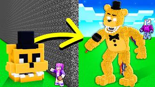 I Cheated with FNAF in Minecraft Build Battle!