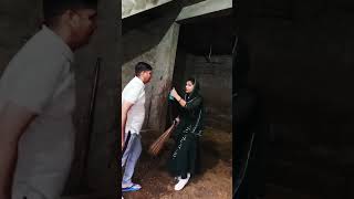 कितना जोर का थप्पड़ मारा है😥😂#villagelifewithseema #viral #short