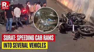 Surat Hit And Run: Car Driver Losses Control And Leaves 2 Dead And 4 Critically Injured