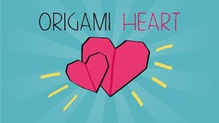 Origami Heart - Simple Origami For Kids