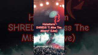 Halestorm - I Miss the Misery LIVE in Tampa! #halestorm #shorts #music  #concert #musicgenre