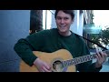 rewrite the scene acoustic session the front bottoms