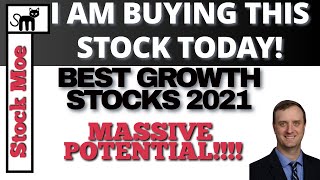 TOP GROWTH STOCKS 2021 TO BUY NOW - I AM BUYING THIS STOCK TODAY- EV STOCK MARKET CRASH OVER?