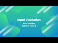 Input Validation in Python