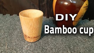 Make Bamboo Cups natural and environmentally friendly - Bamboo craft