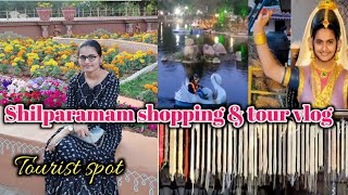 Shilparamam full tour \u0026 #shopping | Arts \u0026 crafts village #Waterfalls #Boating #clothing #famous