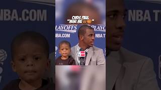 Chris Paul “Son wants mom during press conference” 2011 #shorts #fyp #nba #trending #viral #foryou