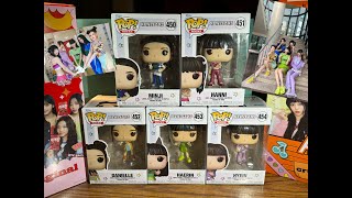 NEWJEANS Funko Pop! Rocks njz FIGURE SET! Minji Hanni Danielle Haerin Hyein! K-POP! New Jeans