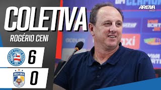 COLETIVA ROGÉRIO CENI | AO VIVO | Bahia 2 x 0 Colo Colo - Baiano 2025