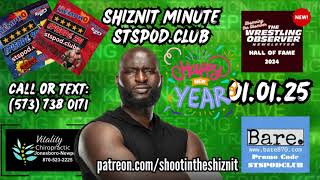 SHIZNIT MINUTE 01.01.25 -BT TALKS NEW NOAH TAG TEAM CHAMP - OMOS!! #noah_ghc #wwe #prowrestling