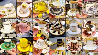 Bone China Tea Set || Luxury Tea Cups || Deluxe Cups || Stylish Tea Cups || New Tea Cups Collection